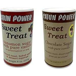 ケイジャン パワー スイート トリート (スパイス/調味料) パウダー トッピング - シナモン シュガー (8..