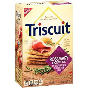 Triscuit ローズマリーとオリーブオイル 9 オンス箱 (3 個パック) Triscuit Rosemary and Olive Oil 9 Ounce Boxes (Pack of 3)