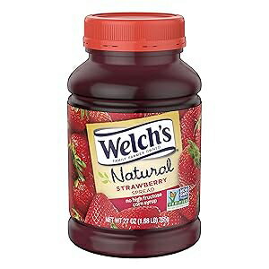Welch's Natural Strawberry Spread, 27 Oz Bottle