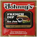 Johnny's フレンチ ディップ オー ジュ パウダー、1.10 オンス (24 個パック) Johnny's French Dip Au Jus Powder, 1.10 Oz (Pack of 24)