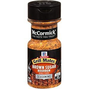 マコーミック グリルメイツ ブラウンシュガー バーボン シーズニング、3 オンス (72 個パック) McCormick Grill Mates Brown Sugar Bourbon Seasoning, 3 Ounce (Pack of 72)