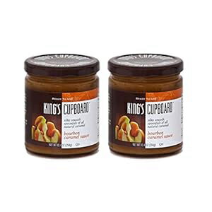 ブルボン キャラメルソース 2個 The King's Cupboard Bourbon Caramel Sauce, 2 Count