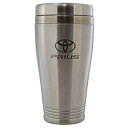 Au-Tomotive Gold, INC. トラベルマグ トヨタ プリウス用 (シルバー) Au-Tomotive Gold, INC. Travel Mug for Toyota Prius (Silver)