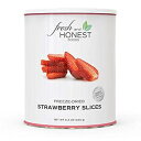 Fresh and Honest Foods 100% 天然フリーズドライイチゴ 6.3 オンス #10 缶 Grandma's Country Fresh and Honest Foods 100% All Natural Freeze Dried Strawberries 6.3 OZ #10 Can