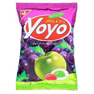 YOYO ߥ꡼ 졼̣åץ̣ 80g Yo-Yo2015 YOYO, Gummy Jelly, Grape Flavor a...