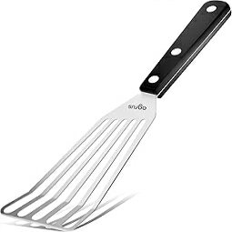 AGRUS Fish Spatula Stainless Steel, Size 11 inch, Blade 6.5 inch, Plas...
