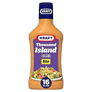 Kraft Thousand Island Lite Salad Dressing (16 fl oz Bottle)
