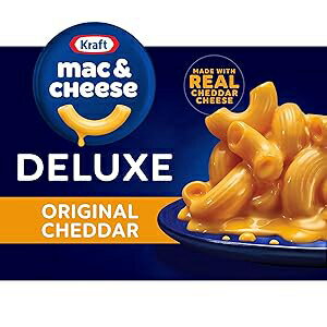 Kraft Mac & Cheese Kraft Deluxe Original Macaroni & Cheese Dinner, 14 oz Box