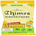 Chimes ジンジャー チューズ キャンディ、マンゴー、1.5 オンス (1 個パック) Chimes Ginger Chews Candy, Mango, 1.5 Ounce (Pack of 1)のサムネイル