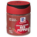 マコーミック グラウンドカイエンレッドペッパー、1オンス McCormick Ground Cayenne Red Pepper, 1 oz