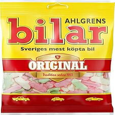 Ahlgrens Bilar - եȥ塼ޥޥ 125g Ahlgrens Bilar - Soft Chewy Mar...