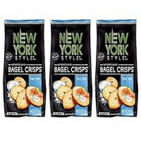 New York Style Bagel Crisps, Sea Salt, 7.2 Ounce