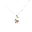 3D ペンギン チャーム - スターリングシルバー ネックレス - 彼女へのギフト CY Design Studio 3D Penguin Charm - St...