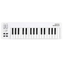 midiplus AKM320 32 キー MIDI キーボード コントローラー、ホワイト midiplus AKM320 32 key MIDI Keyboard Controller, white