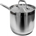 4.5 クォート、アップデート インターナショナル SSP-4 ソースパン、4.5 クォート、シルバー 4.5 Quart, Update International SSP-4 Sauce Pan, 4.5 Quart, Silver