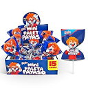 Ricolino Mini Paleta Payaso Chocolate Covered Marshmallow Lollipop (15 Count) - ...