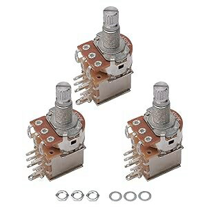 JIUWU A500k Push Pull Potentionmeter Volume Tone Switch Pots Shaft 18 ...