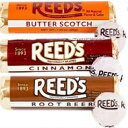 リード ハード キャンディ ロール - 6ct - ルートビール 2 個、シナモン 2 個、バタースコッチ 2 個 Candy Crate Reeds Hard...