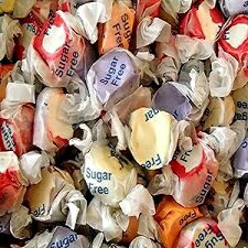 Candy Korner Salt Water Taffy Assorted Flavors - Sugar Free - 5 Pound ...