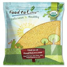 オーガニック全粒粉クスクス、10ポンド - 非遺伝子組み換え、コーシャー、生、ビーガン、バルク Food to Live Organic Whole Wheat Couscous, 10 Pounds - Non-GMO, Kosher, Raw, Vegan, Bulk オーガニック全粒粉クスクス、10ポンド - 非遺伝子組み換え、コーシャー、生、ビーガン、バルク Food to Live Organic Whole Wheat Couscous, 10 Pounds - Non-GMO, Kosher, Raw, Vegan, Bulk