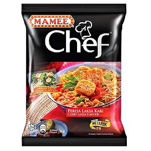 4パック カレーラクサ マミーシェフ インスタントヌードル 80g (カレーラクサ 4パック) 4 Packs, Curry Laksa, Mamee Chef Instant Noodles 80g (Curry Laksa, 4 Packs) 4パック カレーラクサ マミーシェフ インスタントヌードル 80g (カレーラクサ 4パック) 4 Packs, Curry Laksa, Mamee Chef Instant Noodles 80g (Curry Laksa, 4 Packs)
