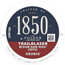 Folgers K Cups 1850 by Folgers Coffee Trailblazer Medium Dark Roast Coffee, 20 K Cups for Keurig Coffee Makers