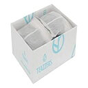 Teazzers プレミアム黒桃ティーバッグ、大型2ガロンアイスティーブリュー、商用サイズティーフィルター、バルク48パック、2オンス。フードサービスのアイスティーブリュワーに最適、無糖 Teazzers Premium Black Peach Tea Bags, Large 2-Gallon Iced Tea Brew