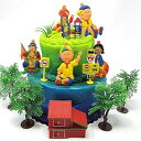 Caillou 誕生日ケーキトッパーセット Caillou とその友人たちと装飾テーマのアクセサリーが特徴です Cake Toppers Caillou Bir...
