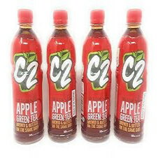 4パック、アップル、C2アップルグリーンティー500ml、4パック 4 Pack, Apple, C2 Apple Green Tea 500ml, 4 Pack