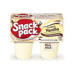 ʥåѥå Х˥ץǥ󥰥åס3.25 (48ĥѥå) Snack Pack Vanilla Pudding Cups, ...
