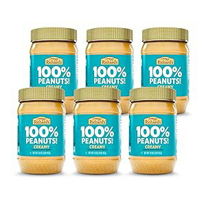 Crazy Richard's 100% All-Natural Creamy Vegan Peanut Butter with No Added Sugar and Non-GMO (16 Ounce, Pack of 6) Crazy Richard's 100% All-Natural Creamy Vegan Peanut Butter with No Added Sugar and Non-GMO (16 Ounce, Pack of 6)