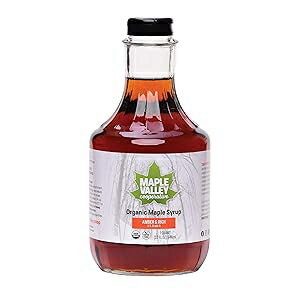 メープルバレー 32オンス オーガニック メープル シロップ - グレード A の琥珀が豊富なガラス デキャンタ Maple Valley 32 oz. Organic Maple Syrup - Grade A Amber Rich in Glass Decanter メープルバレー 32オンス オーガニック メープル シロップ - グレード A の琥珀が豊富なガラス デキャンタ Maple Valley 32 oz. Organic Maple Syrup - Grade A Amber Rich in Glass Decanter