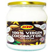 KTC - ピュア 100% バージン ココナッツ オイル - コールドプレス - 500g KTC - Pure 100% Virgin Coconut Oil - Cold Pressed - 500g