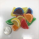 キャバリア キャンディー フルーツ スライス ミニチュア 各種フレーバー 2 ポンド Cavalier Candies Fruit Slices Miniature Assorted flavors 2 pounds