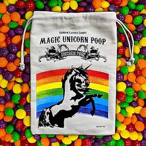 楽天GlomarketChocolate Weapons Unicorn Poop - Magical Unicorn Poop Candy Pouch （4oz） Unicorn Gift Bag