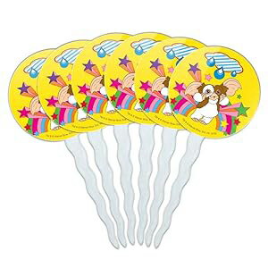 GRAPHICS & MORE Gremlins Gizmo Rainbow Cupcake Picks Toppers Decoratio...