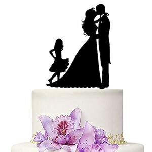 YAMI COCU ウェディングケーキトッパー新郎新婦と小さな女の子素朴な家族の結婚式の装飾 YAMI COCU Wedding Cake Toppers Bride and Groom With little Girl Rustic Family Wedding Decorations YAMI COCU ウェディングケーキトッパー新郎新婦と小さな女の子素朴な家族の結婚式の装飾 YAMI COCU Wedding Cake Toppers Bride and Groom With little Girl Rustic Family Wedding Decorations