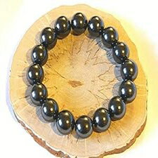 12mm シュンガイト ビーズ ブレスレット ShungiteMagic 12mm Shungite beaded bracelet 12mm シュンガイト ビーズ ブレスレット ShungiteMagic 12mm Shungite beaded bracelet