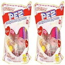 Pez Candy バレンタインデー ミニ キャンディ ディスペンサー – ディスペンサー 12 個、バレンタイン絵文字各 3 個、詰め替えキャンディ付き Pez ディスペンサー ミニ (2 袋) PEZCandy Pez Candy Valentine s Day Mini Candy Dispensers Includ