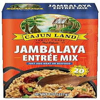 ケイジャンランド ジャンバラヤミックス 8オンス Cajun Land Jambalaya Mix 8 oz