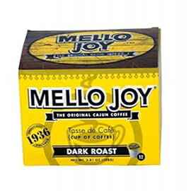 メロジョイ ダークロースト シングルサーブカップ 12個入りボックス Mello Joy Dark Roast Single Serv..