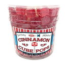 100 Count (Pack of 1), Spicy Red / Cinnamon, Hard Candy Cube Lollipop Suckers: I...