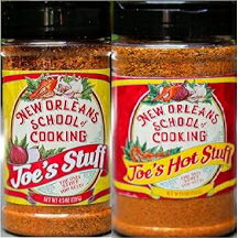 楽天GlomarketNew Orleans Cooking Joe's Stuff Seasoning Bundle - 1 each of Joe's Original Stuff and Joe's Hot Stuff （4.5 Ounces each）