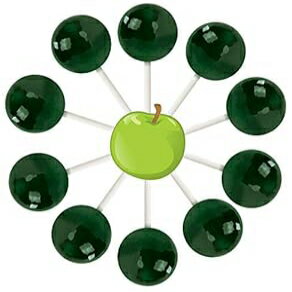 10åȡ꡼󥢥åץ ݥå Хå Original Gourmet Food Company 10ct. Green Ap...
