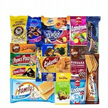 ポーランドの味 スイートボックス 梱包 by Granda 3.5 ポンド 伝統的なポーランドのお菓子、10 個 TASTE OF POLAND SWEET BOX Packing by Granda 3.5 lb TRADITIONAL POLISH SWEETS, 10 COUNT