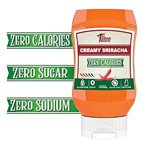 Mrs Taste Sugar Free Creamy Sriracha, Zero Calories, Zero Sodium, Zero Sugar, High Fiber, Keto Friendly, Paleo Friendly, Condiments and Sauces (8 oz, Creamy Sriracha) Mrs Taste Sugar Free Creamy Sriracha, Zero Calories, Zero Sodium, Zero Sugar, High Fiber, Keto Friendly, Paleo Friendly, Condiments and Sauces (8 oz, Creamy Sriracha)