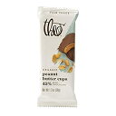 テオチョコレート オーガニックミルクチョコレート ピーナッツバターカップ 12個パック Theo Chocolate Organic Milk Chocolate Peanut Butter Cups, 12 Pack