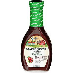 Maple Grove Farms Dressing Cranberry Balsamic 8.0 OZ
