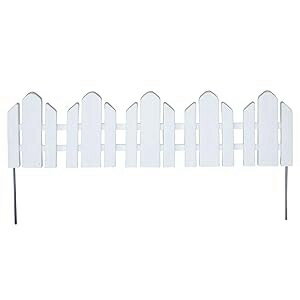 Emsco Group Dackers Adirondack Style Flexible Border Edging - 22"L x 5"H pieces - 14.5' of Lawn Edging - White (2090HD) Emsco Group Dackers Adirondack Style Flexible Border Edging - 22"L x 5"H pieces - 14.5' of Lawn Edging - White (2090HD)