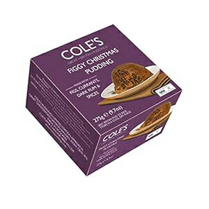 Cole's COLES TRADITIONAL FOODS Figgy Christmas Pudding, 275 GR